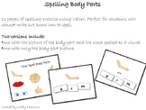 Spelling Body Parts