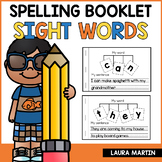 Spelling Booklet Editable - Spelling Activities and Practice