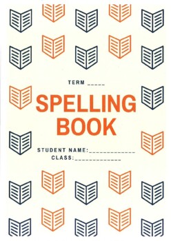 Preview of Spelling Booklet for Term (Suitable for Primary)