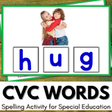 Spelling CVC Words with Pictures Spelling Word Practice Sp