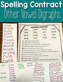 Spelling Choice Activity Worksheets for Other Vowel Digraphs
