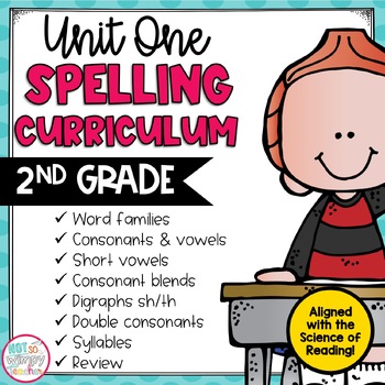 Preview of Spelling Curriculum: Unit 1 SECOND GRADE