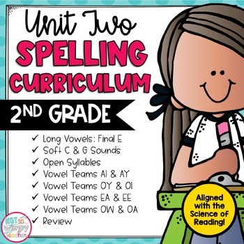 Preview of Spelling Curriculum: Unit 2 SECOND GRADE
