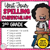 Spelling Curriculum: Unit 4 THIRD GRADE