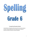 Spelling Curriculum for Sixth Grade (aligned with Common Core)