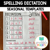 Spelling Dictation Worksheets for Orton-Gillingham and Sci