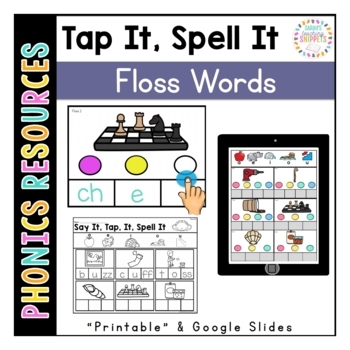 Preview of Spelling Floss Words