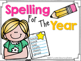 Spelling For The Year