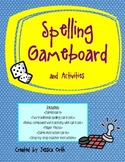 Spelling Game Board and Activities plus Compound Word Activity