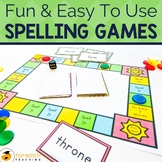 Spelling Game for Advanced Spelling Words | Word Work Acti