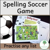 Spelling Game with a Soccer Theme