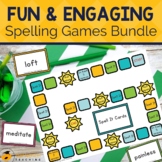 Spelling Games BUNDLE for Beginner and Advanced Spelling Words