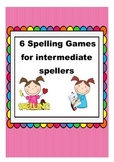 Spelling Games for Intermediate Spellers -