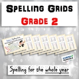Spelling Grids | Grade 2 | Spelling For The Whole Year