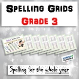 Spelling Grids | Grade 3 | Spelling For The Whole Year