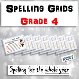 Spelling Grids | Grade 4 | Spelling For The Whole Year