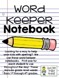 Spelling Help for Intermediate Students - Word Keeper Notebook