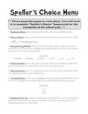Spelling Homework Complete Resource