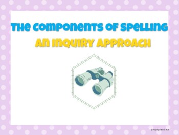 Preview of Spelling Inquiry, Differentiated Spelling, Spelling Improvement