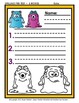 Spelling - Kindergarten - Spelling Word List & Spelling Test Templates