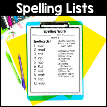 Spelling Words with Short Vowels by Learning Support Lady | TPT