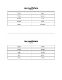 Spelling Lists Grades 2-3