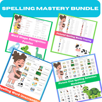 Preview of Spelling Mastery Bundle:Grade 2
