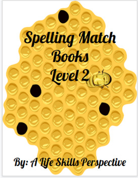 Preview of Spelling Match Books - Level 2 Bundle