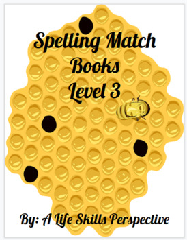 Preview of Spelling Match Books - Level 3 Bundle