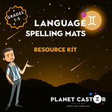 Spelling Mats Kit | Quick Access to Common Word Banks | Gr