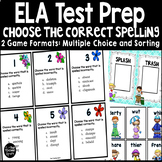 Spelling Multiple Choice Test Prep