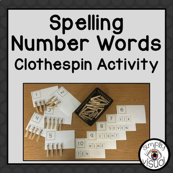 Clothespin Words - Level I by Two Great Teachers