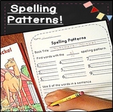 Spelling Patterns 1st Grade Spelling Words Practice Worksh