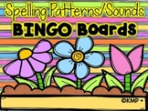 Spelling Patterns/Sounds PRINT AND GO Bingo Boards