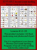 Spelling Picture Cards Saxon Phonics Set #1