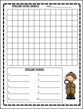 Spelling Practice Activities by Erin Morrison | Teachers Pay Teachers