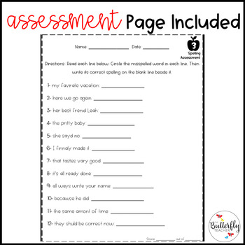 spelling practice assessment upper elementary spelling activities