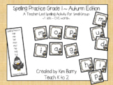 Spelling Practice Grade 1 Autumn Edition