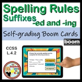 Spelling Rules Suffixes -ed, and -ing Differentiated Spell