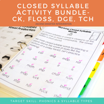 Preview of Spelling Rules: ck, Floss, tch, dge