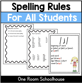 Preview of Spelling Rules for all Students