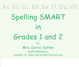 Spelling SMART in Grades 1 and 2 - PowerPoint