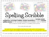 Spelling Scribble - 10 Different Spelling and Handwriting 