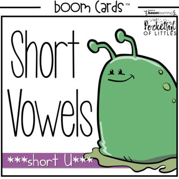 Spelling Short U Words by Shuna Patterson-Pocketful of Littles | TpT