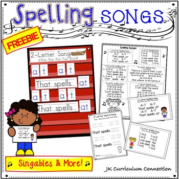 Preview of Spelling Songs for Sight Words FREEBIE