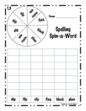 Spelling Spin-a-Word 1.3 McGraw Hill Wonders First Grade