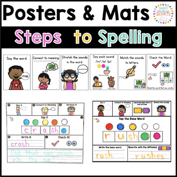 Preview of SoR Spelling Posters and Mat