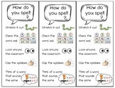 Spelling Strategies Mini Anchor Chart
