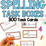 Task Boxes Special Education Spelling Word Practice. Spell