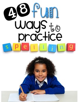 Spelling & Word Work Activities {48 Fun Activities for ANY Spelling List}